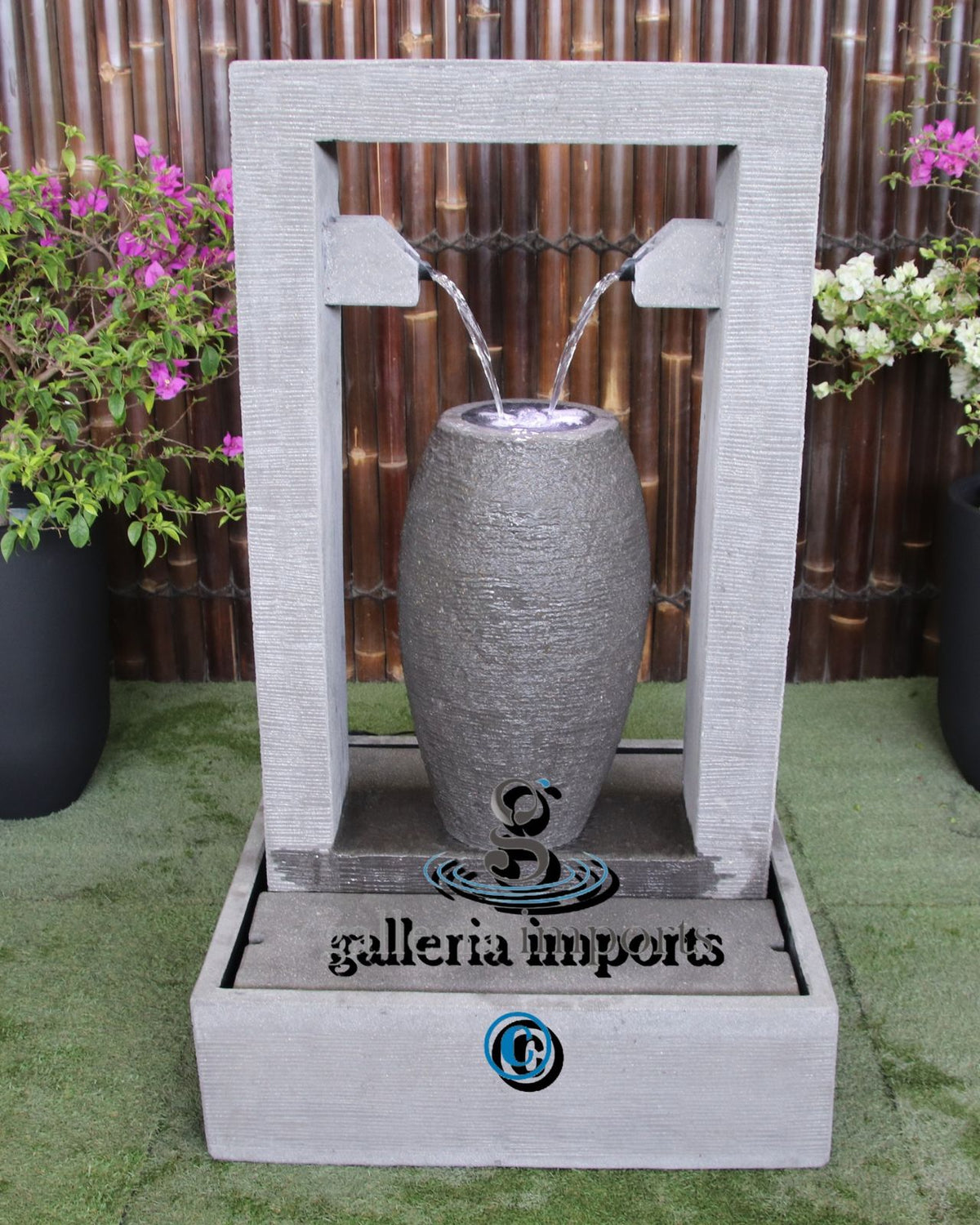Kebun - Balinese Concrete Trevi Wall Water Feature – Water Features Adore
