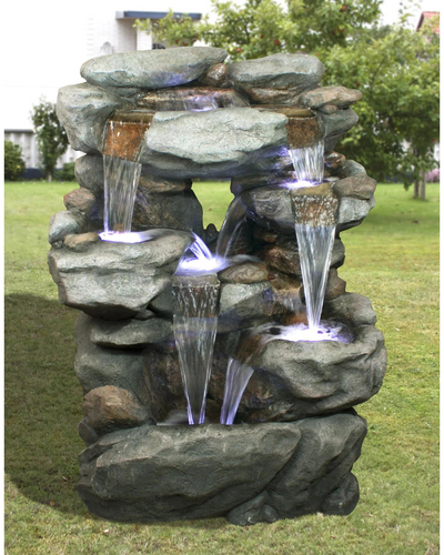 Zephyr - Large Outdoor Rock Water Feature 136cm