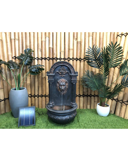 Regalroar - Lion Solar Water Fountain