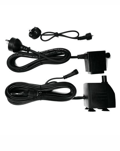 Modern Ceramic-Style Bubbling Urn LED Water Feature