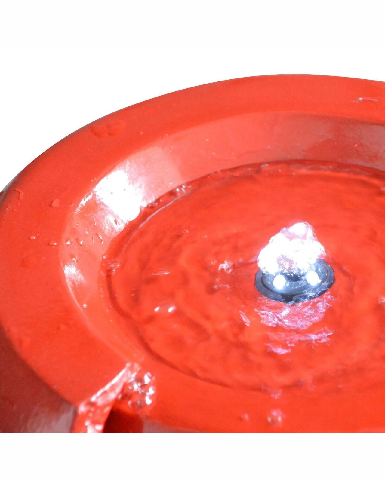 Modern Ceramic-Style Bubbling Urn LED Water Feature