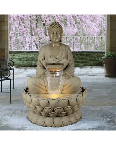 Mystic - Buddha Large Lighting Water Fountain