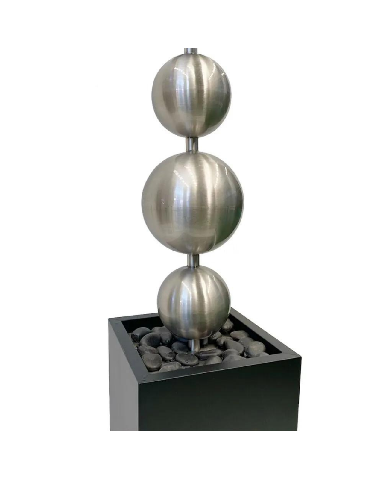 Cove - Stainless Steel Sphere Balls Lighting Water Feature