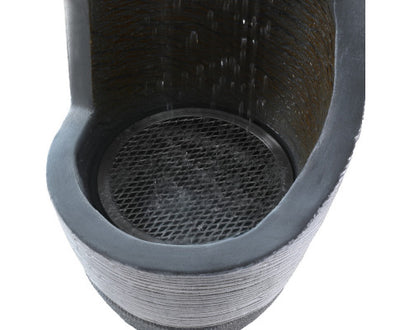Knoll - Solar Rain Curtain Bird Bath Water Feature