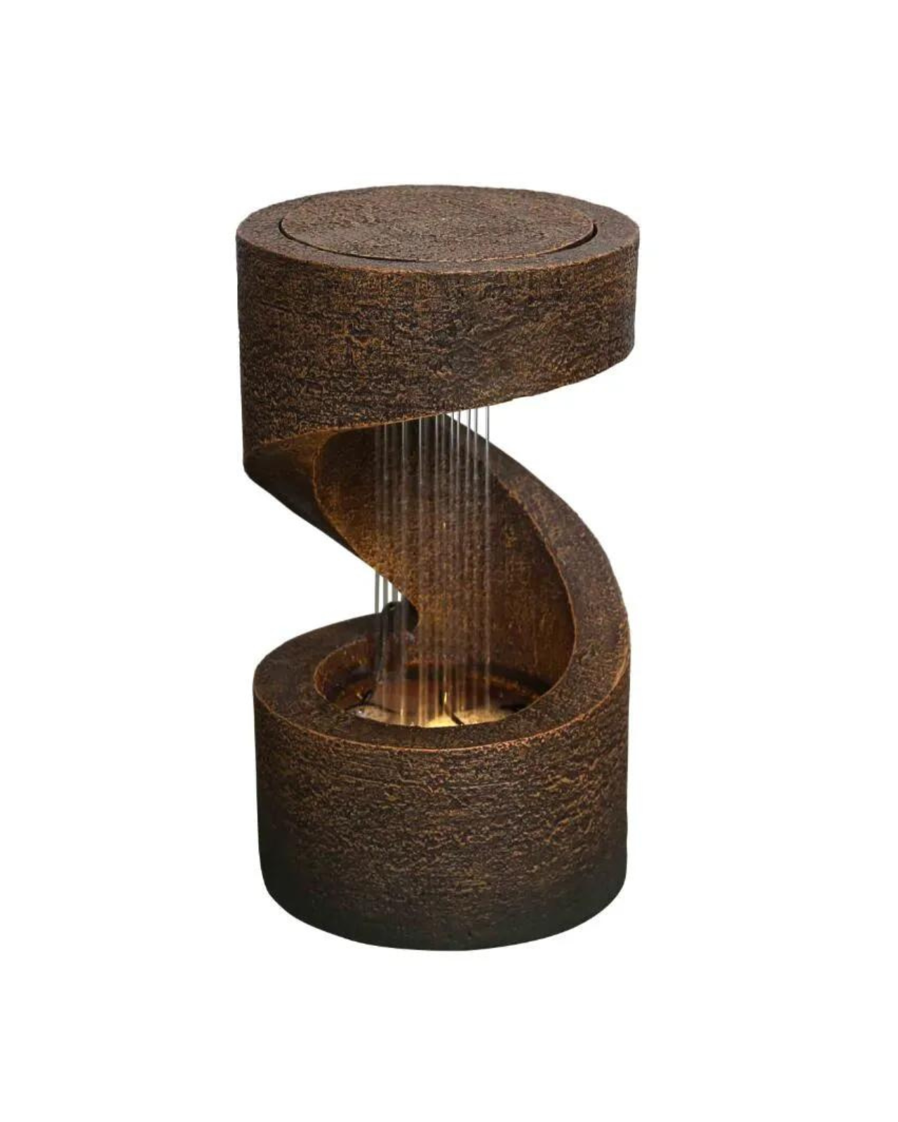 Bubblz Tabletop Rain Curtain Shower Water Feature Water Features Adore