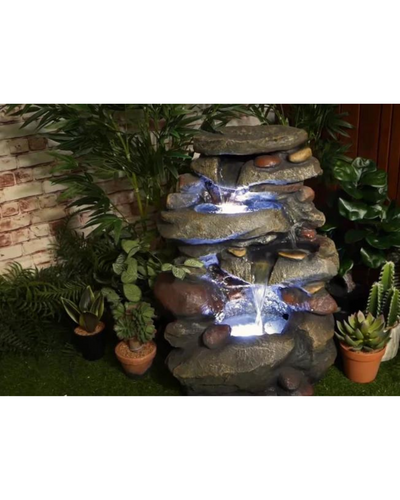 Rockmist - Rock Waterfall LED Light Water Feature