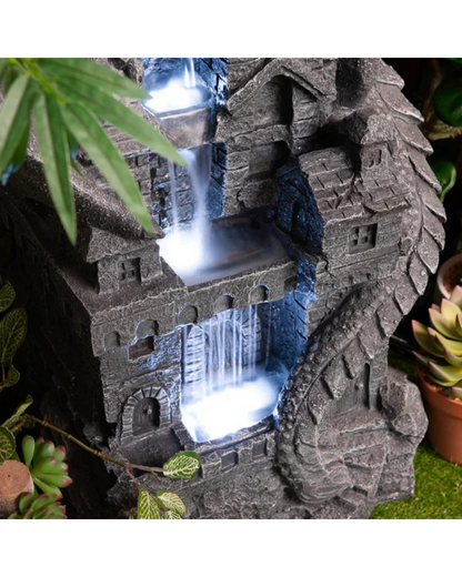 Dragon LED Light Water Feature 93cm