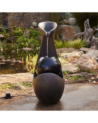Spherex - Sphere Bowl Modern Water Feature