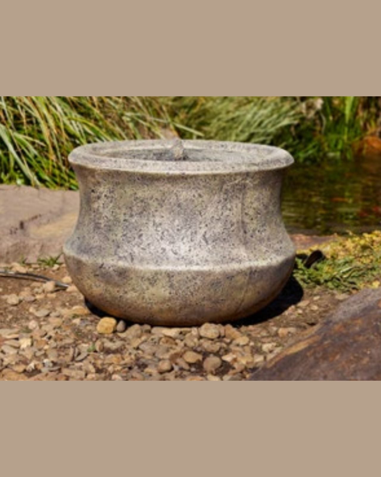 Thalassa Bubbling Weather-Resistant Water Fountain