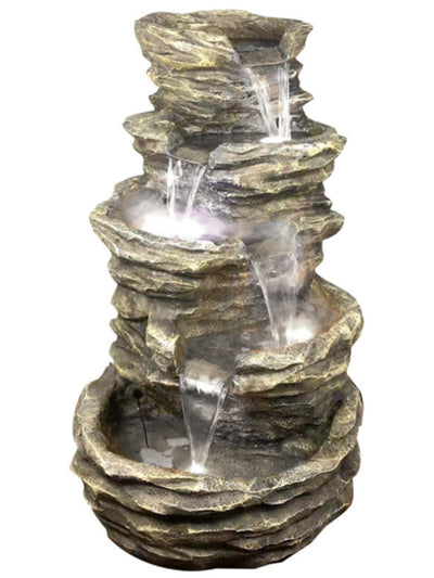 Rockfall -  Rock Waterfall LED Light Water Feature