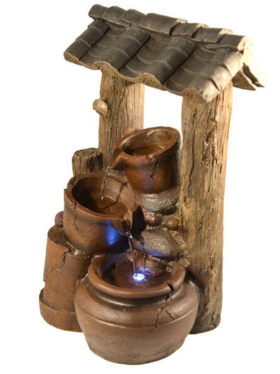 Churn - Bowls Garden Water Feature Fountain 39cm