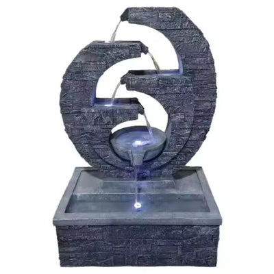 Danum - Balinese Eclipse Water Feature -Front Facing