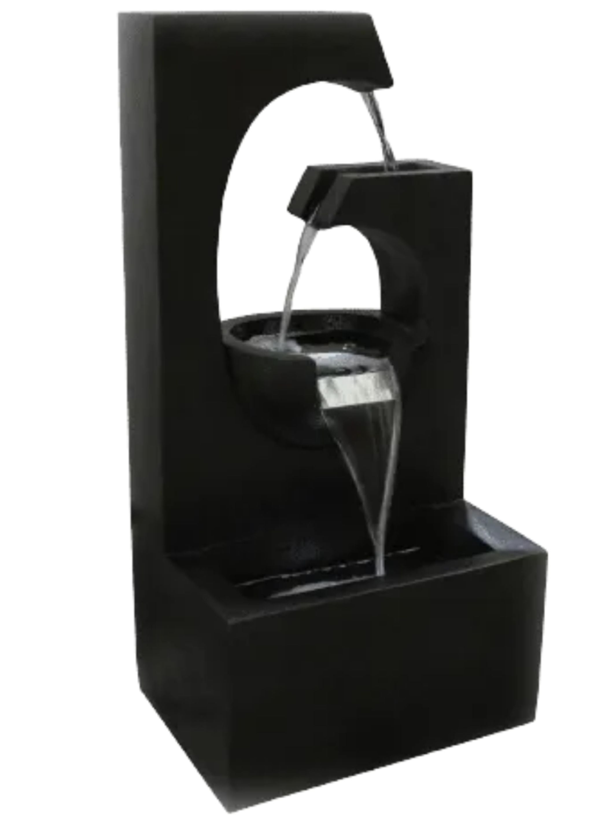 Delta - Cascading 2 Bowls LED Light Water Feature