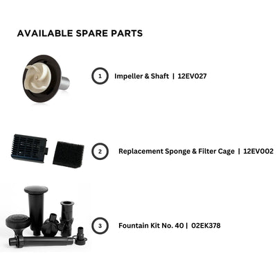 PondMAX EV3900 Water Feature & Pond Pump 4000LPH 220-240V