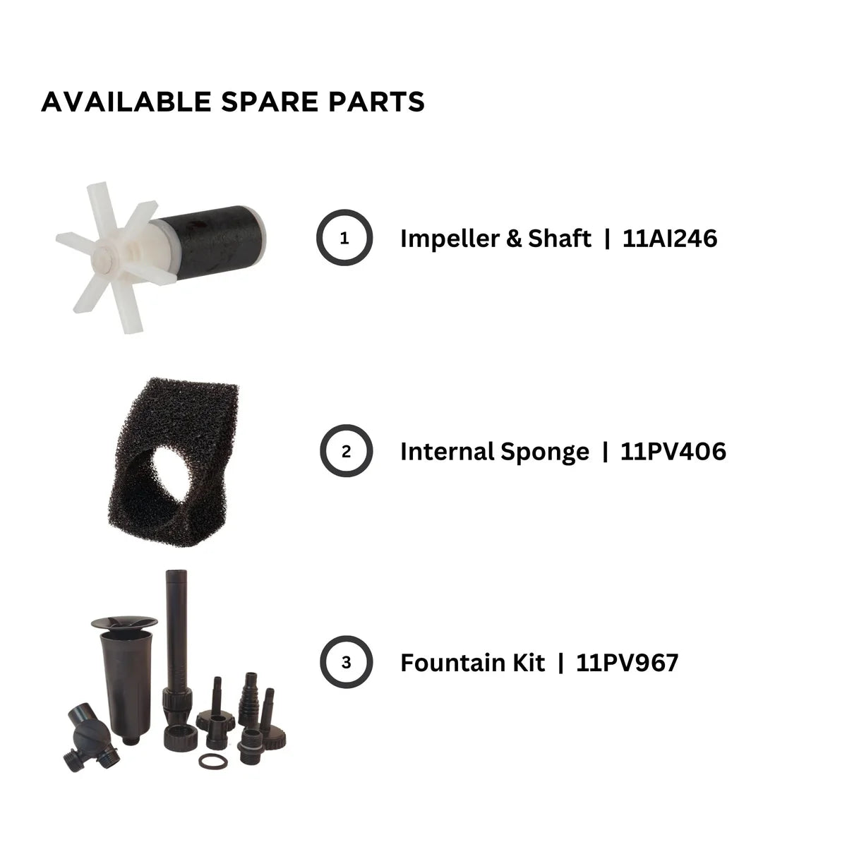 PondMAX PV1200 Water Feature & Pond Pump 1300LPH 220-240V