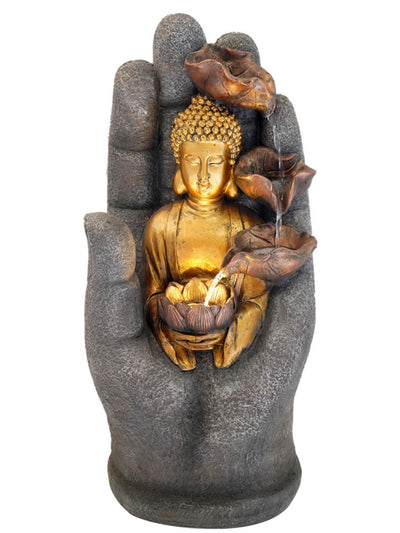 Prajna - Buddha LED Light Water Feature 63cm