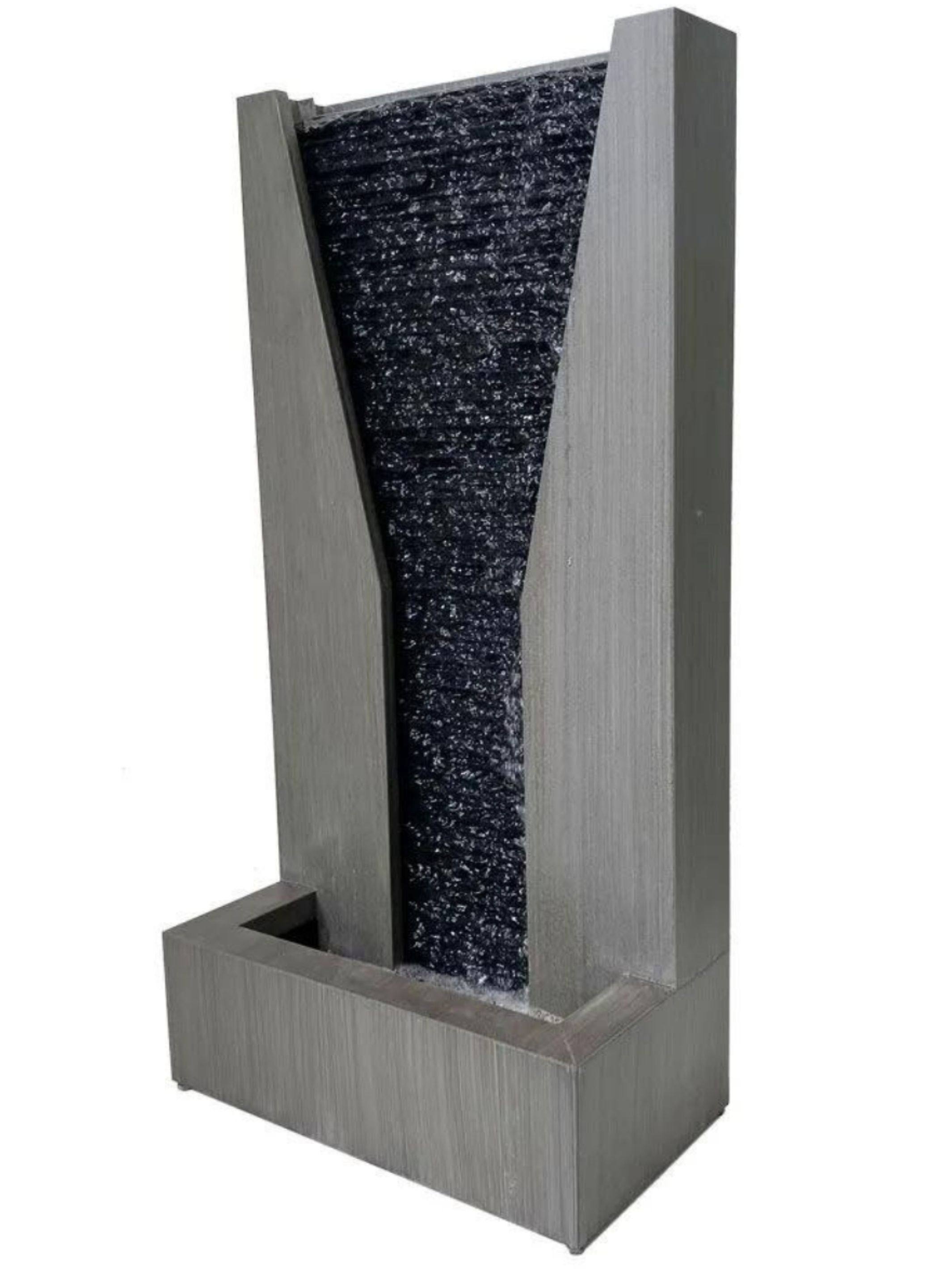 Resonate - Modern Waterfall Wall LED Light Water Feature – Water ...