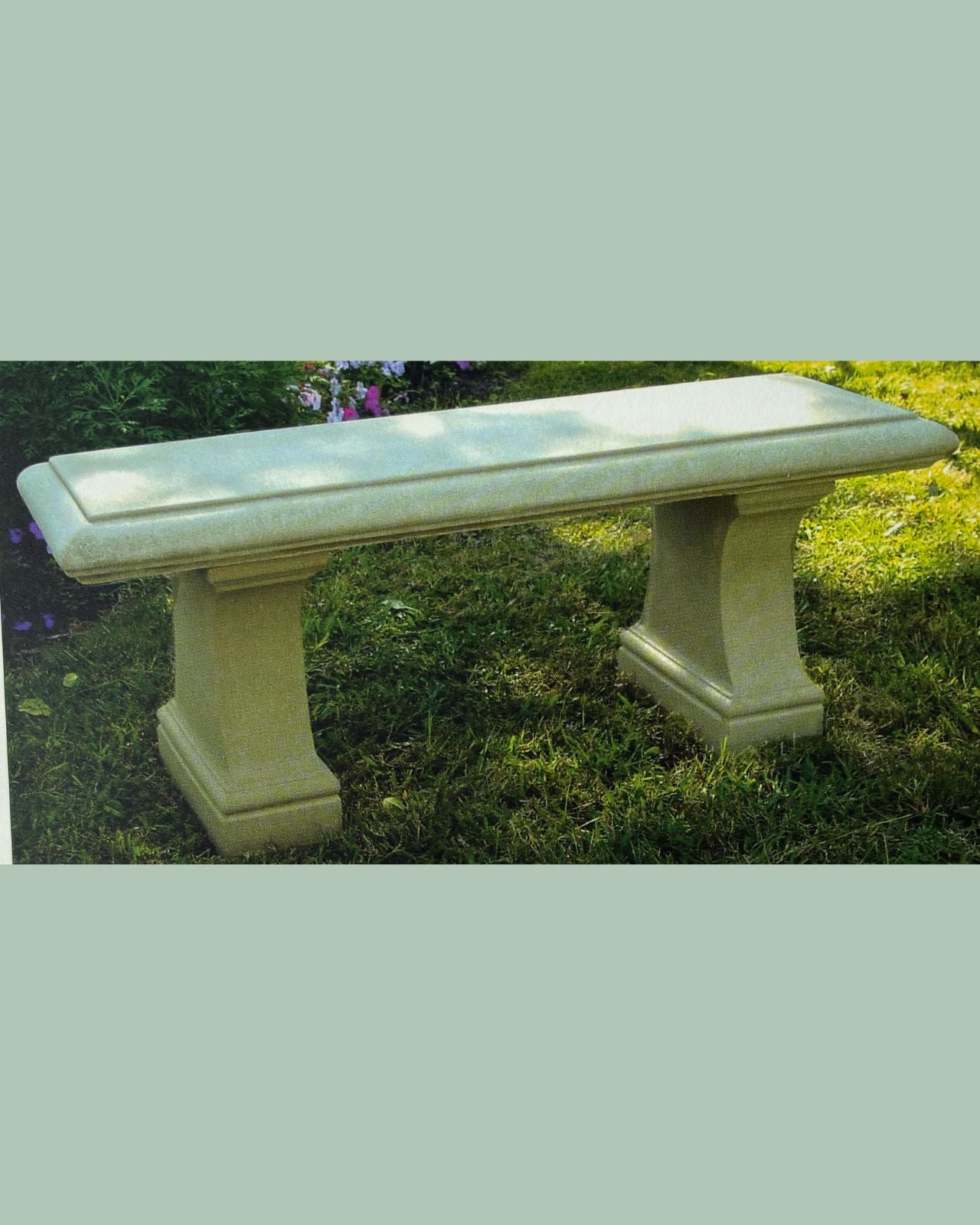Sorgale - Concrete Outdoor Garden Seating Bench