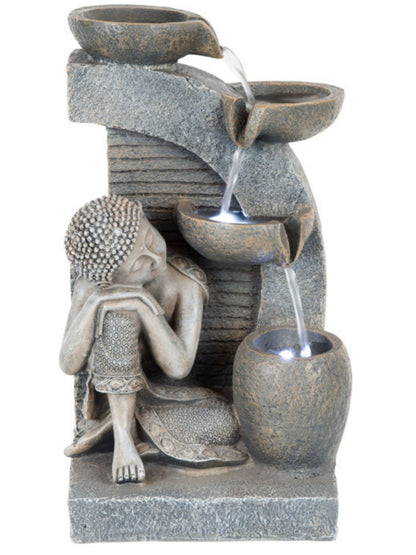 Sutra - Buddha LED Light Water Feature 42cm