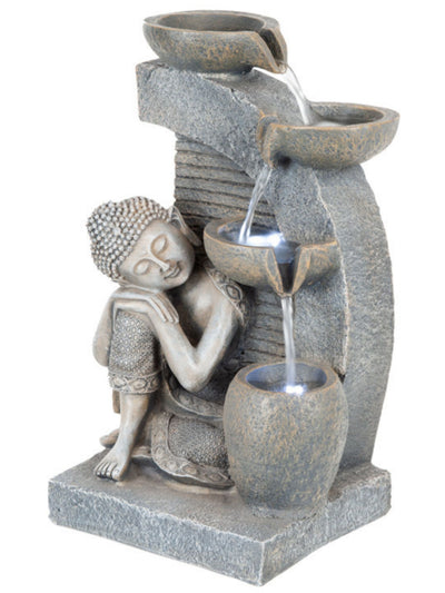 Sutra - Buddha LED Light Water Feature 42cm