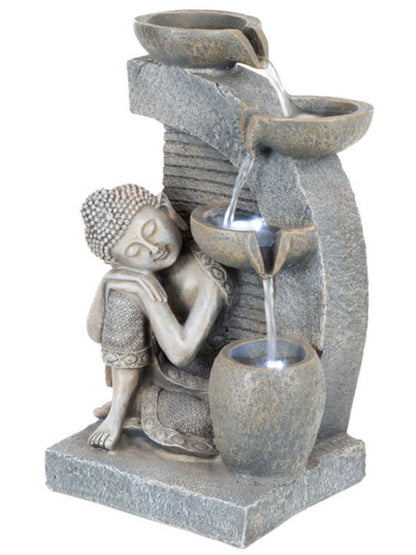 Sutra - Buddha LED Light Water Feature 42cm