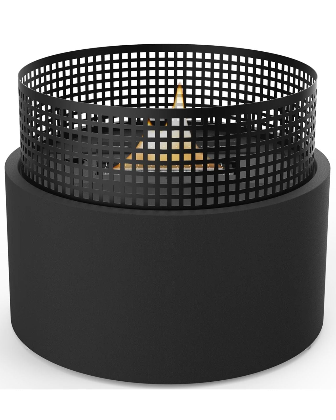 Tenderflame Plettenberg Black Freestanding Steel Fireplace