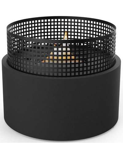 Tenderflame Plettenberg Black Freestanding Steel Fireplace