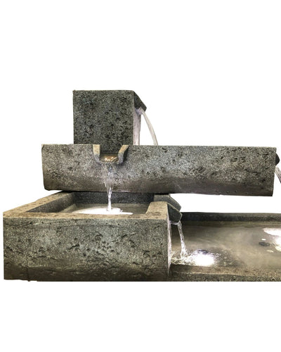 Wadi - Tiered Waterfall LED Light Water Feature