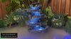 Stony Rock Waterfall LED Light Water Feature