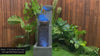 Glade - 3 Tier Bowls with Tower LED Light Wall Water Feature