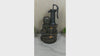 Hand Pump with Buckets LED Light Water Feature 59cm