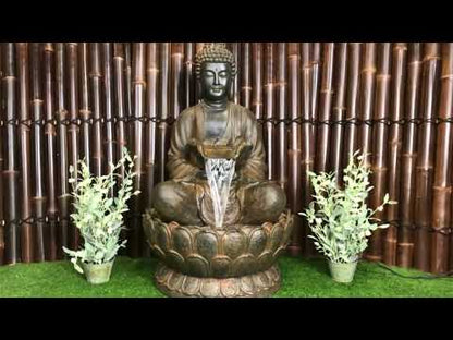 Samsara - Large Buddha LED Light Bowl Water Feature