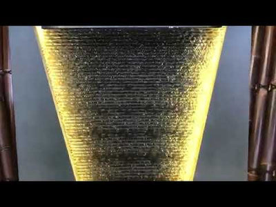 Dike - Modern Wall LED Light Water Feature