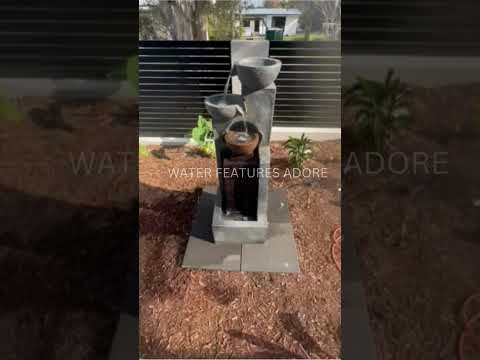 Glade - 3 Tier Bowls with Tower LED Light Wall Water Feature - Customer Testimonial
