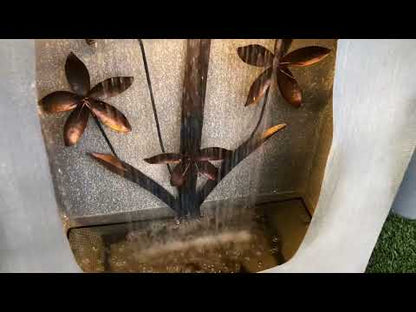 Gush - Rain Curtain Flower LED Light Shower Water Feature