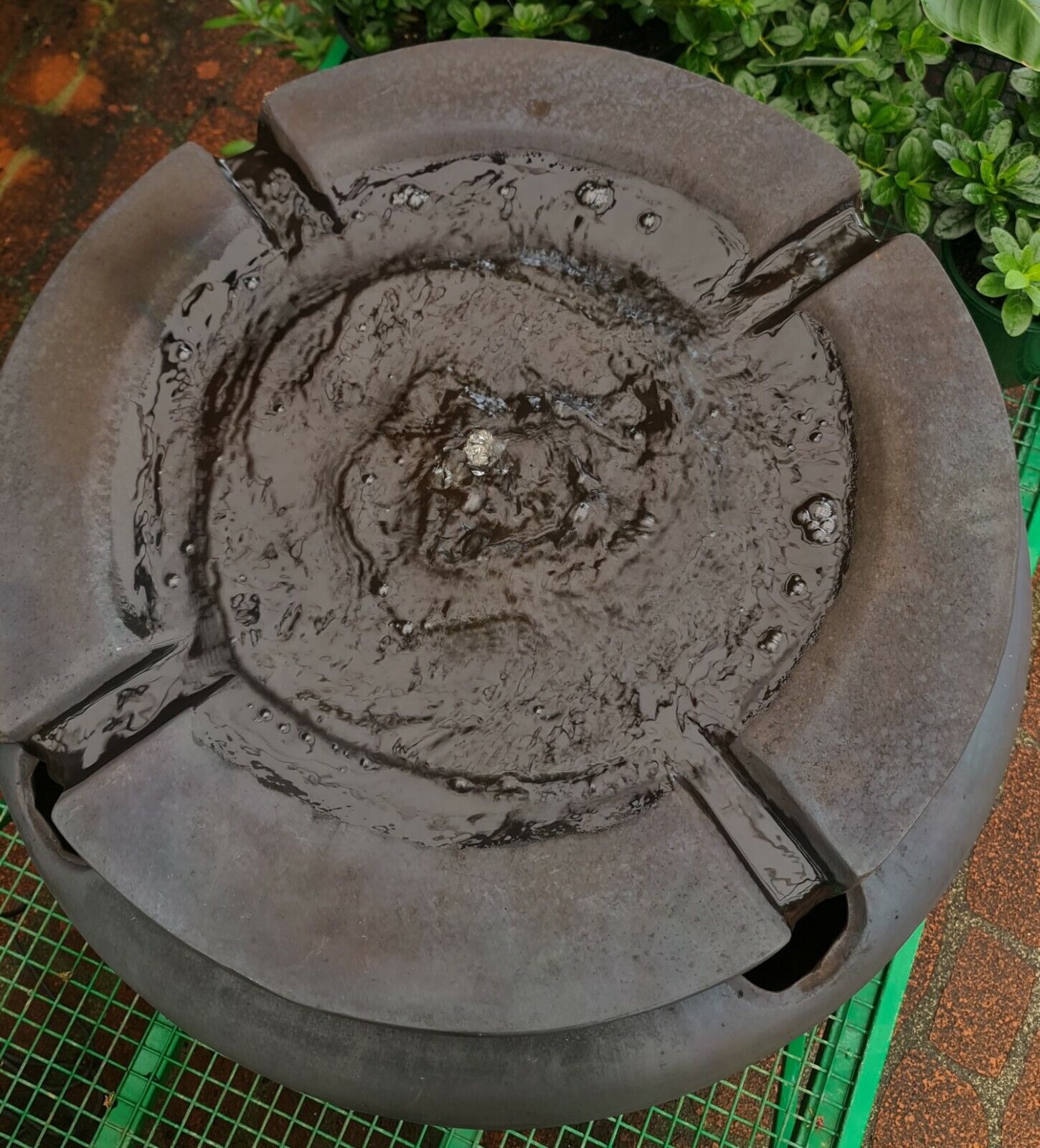 Fluidity Glass Garden Water Feature 60cm Water Features Adore