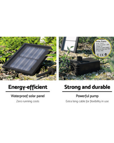 "Lakeside"- Cascading Solar 3 Tier Bird Bath Water Feature