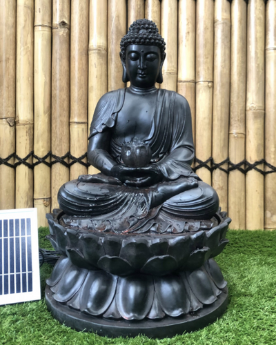 Buddha's Bliss - Solar Garden Water Fountain